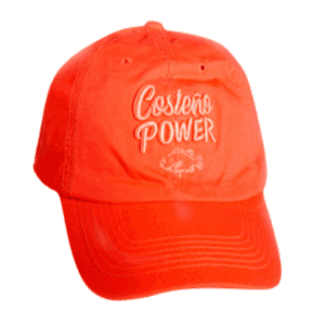 Gorra Naranja l Logo bordado Coral