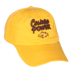 Gorra Amarilla l Logo bordado Marrón