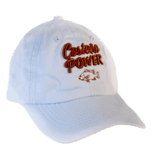 Gorra Azul Celeste l Logo bordado Marrón