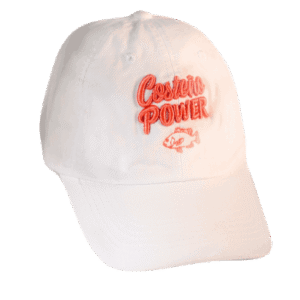 Gorra Blanca l Logo bordado Coral